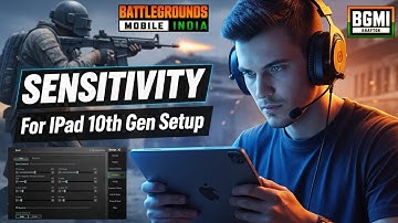 Best BGMI Sensitivity for iPad 10th Gen 🔥 | iOS Pro Player Settings Revealed