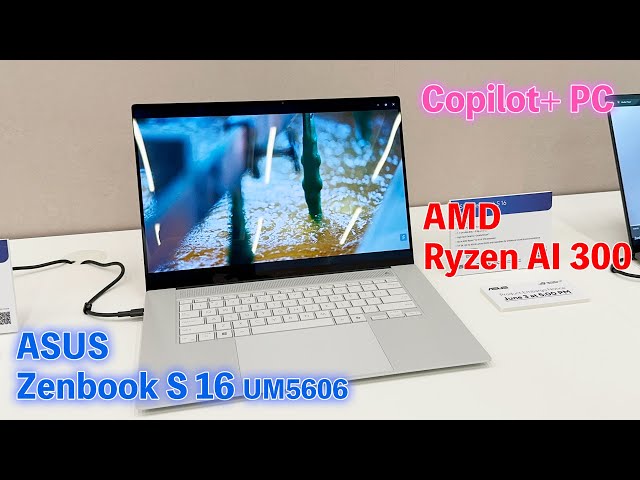 ASUS Zenbook S 16 UM5606 - Copilot+ PC - YouTube