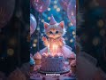 Cat Happy Birthday #funnyshorts #shortsvideo #shortsviral #aiartshorts #viral #cutecat #viralvideo