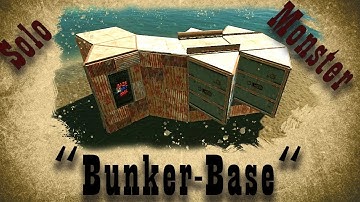 Strong Co Bunker-Base I Solo Base Design I  Rust Build 3.2