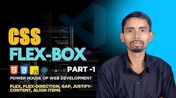 CSS Flexbox Tutorial in Hindi | flex, flex-direction, gap, justify-content, align-items | Part 1