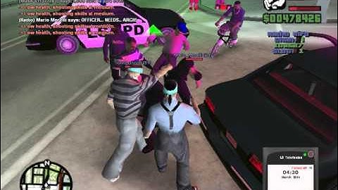 [LS-RP]GOING FUCKING CRAZY KILLED TWO COPS WITH FIST