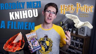 ROZDÍLY MEZI KNIHOU A FILMEM - Harry Potter a Kámen mudrců