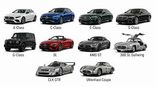 10 Mercedes Models Explained In 12 Minutes