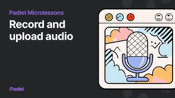 Record and upload audio