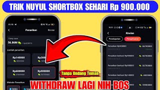 Trik Curang Mendapatkan 900rb Di Aplikasi ShortBox Tanpa Undang Teman | Cara Nuyul ShortBox screenshot 4