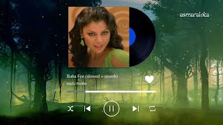 haifa wehbe - baba fen (slowed + reverb) Resimi
