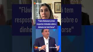 Flávio Bolsonaro has rehearsed answers about the 'Dark Horse' money, says Letícia Casado