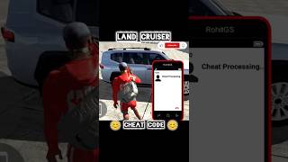Toyota Land Cruiser 🤑 CHEAT CODE जान लो || NEW UPDATE INDIAN BIKES DRIVING 3D #shortsfeed