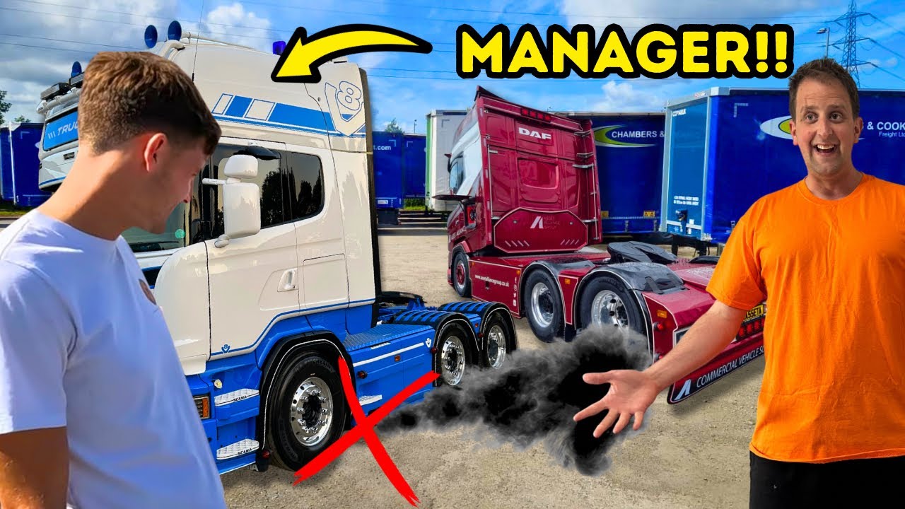 Меня пригласили на встречу с моим МЕНЕДЖЕРОМ ПО ТРАНСПОРТУ | #truckertim