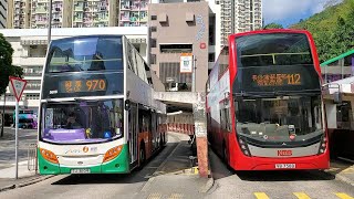Hong Kong Bus NWFB 5608 @ 970 新世界第一巴士 Alexander Dennis Enviro500 MMC 蘇屋 - 數碼港