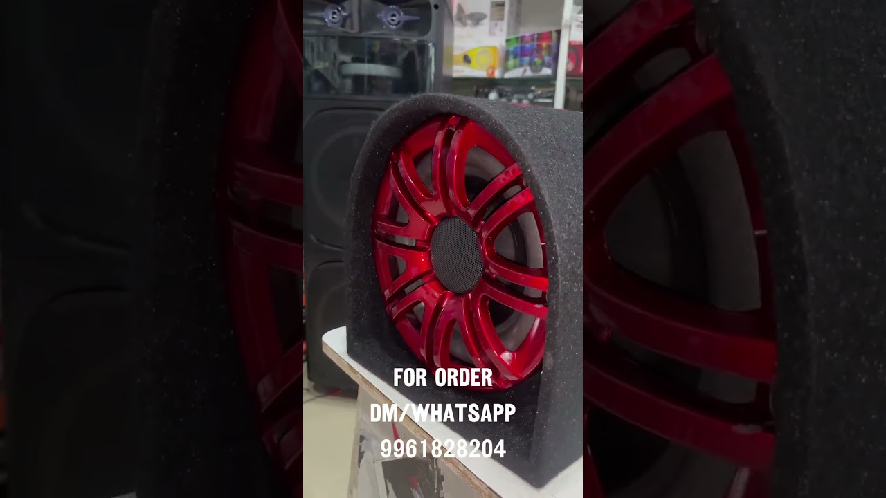 Red Sonic Bass Tube 🔥