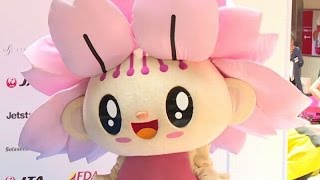 長崎県のゆるキャラ　おむらんちゃん　　「空行け！九州キャンペーン」