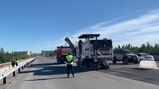 В Новом Уренгое начался ремонт Центральной магистрали