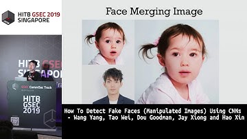 #HITBGSEC COMMSEC: How To Detect Fake Faces (Manipulated Images) Using CNNs - Jay Xiong