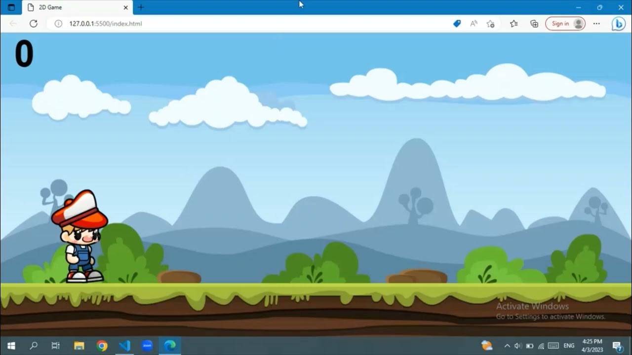 Building a 2D sprites animation game using pure HTML,CSS and JavaScript ...