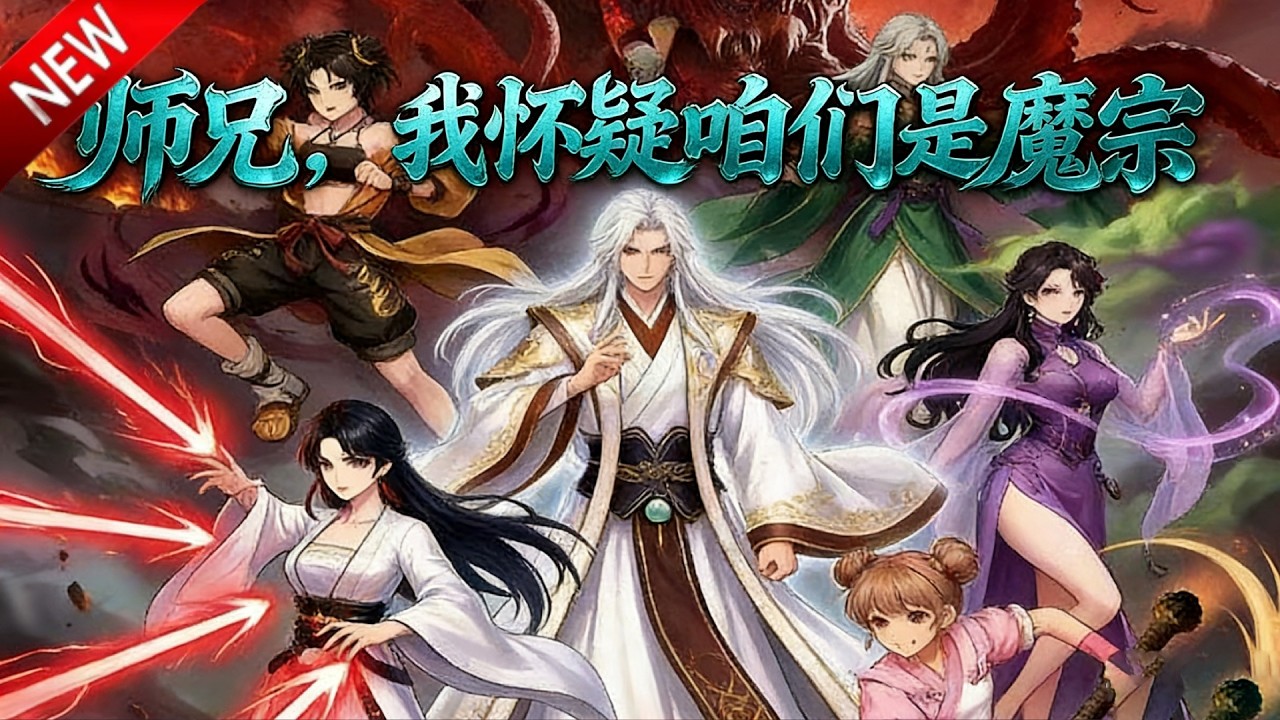 💥【新番上线】执掌宗门暗藏系统，伪装隐忍护短，却因弟子异变沦为通天逆贼！《师兄我怀疑咱们是魔宗》全集 Multi SUB #热血 #漫剧 #动漫魔女