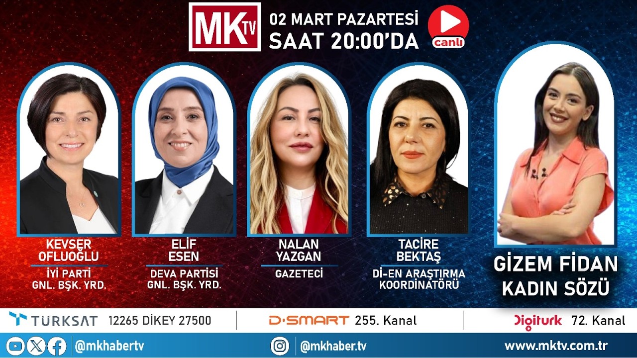 #CANLI |“İRAN’DAN SONRA SIRA TÜRKİYE’DE(!)” EFSANESİ!… GİZEM FİDAN KADIN SÖZÜ