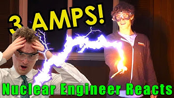 Nuclear Engineer Reacts to Styropyro "Is it the Volts or Amps that Kill?"