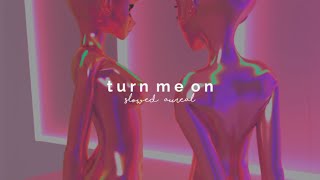 david guetta - turn me on ft. nicki minaj (slowed + reverb) Resimi