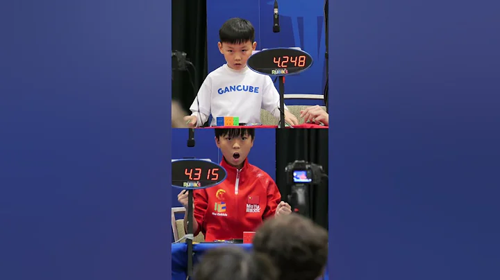Xuanyi vs Yiheng - WCA Worlds 2025 3x3 Final #rubikscube #speedcubing