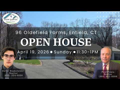 96 Oldefield Farms, Enfield, CT home video tour