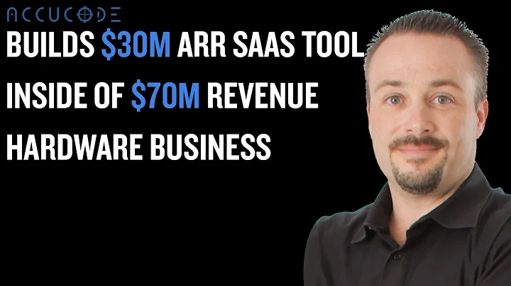 Accucode builds $30m ARR SaaS tool inside of $70m revenue hardware business