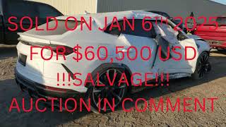 ZPBUA1ZL8NLA22604 SOLD $60,500