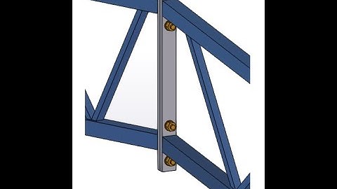 Tekla Truss Joining Plate