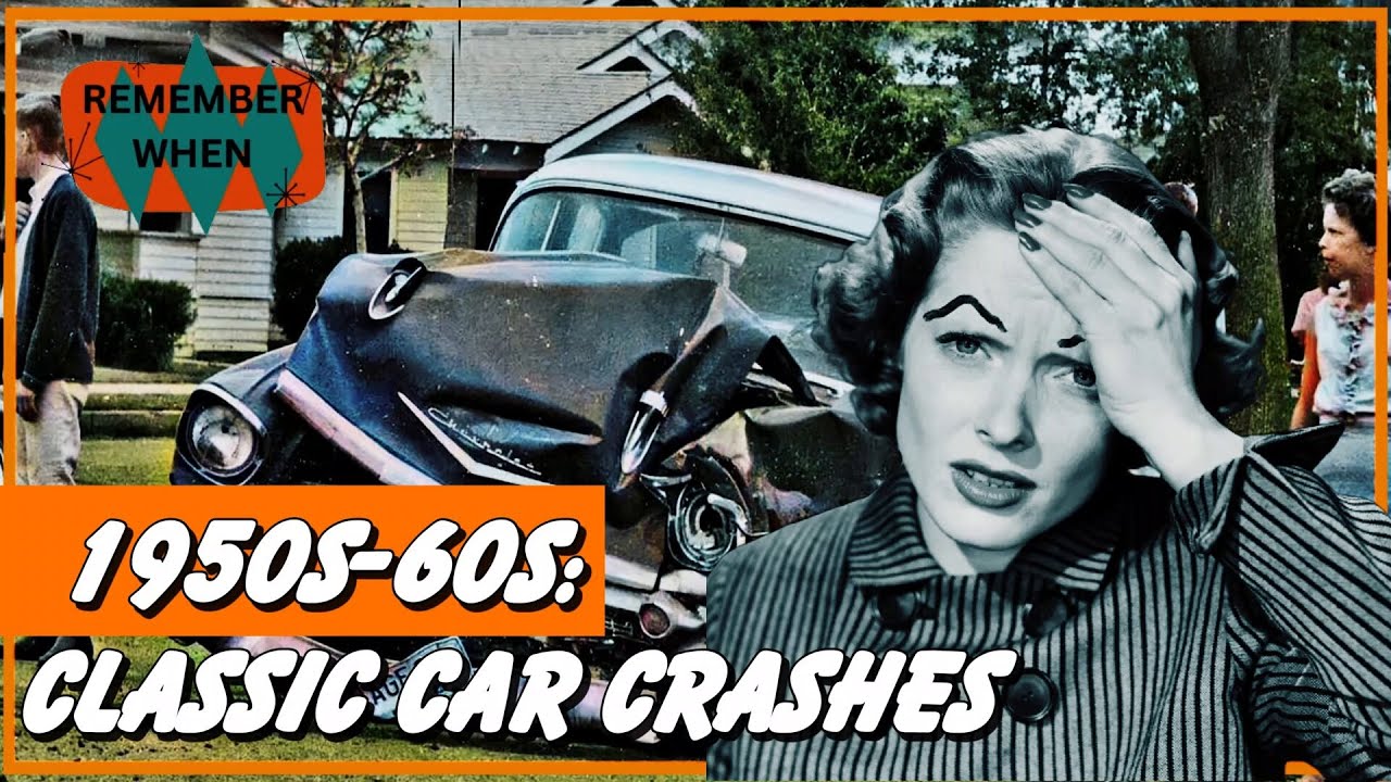 Vintage Mayhem: Unearthed Footage of 1950s-60s Car Crashes
