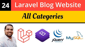 Laravel Tutorial | All Categories | Laravel Blog Website | Laravel 8 Tutorial