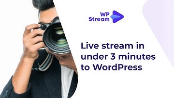 Live Stream To WordPress In LESS THAN 3 MINUTES