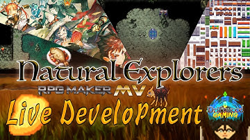 Live Game Dev - Adding DLC to the project - Working on Natural Explorers - RPG Maker MV