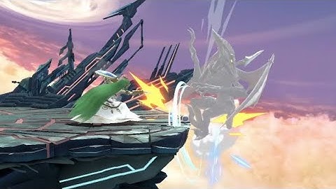 Tech Checking Palutena down-tilt with Ridley