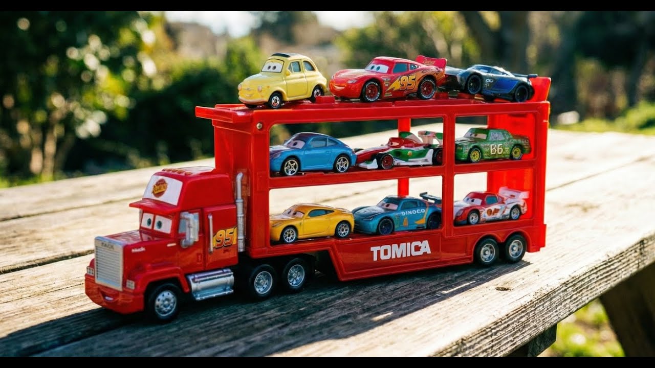 Disney Pixar Cars toys Review | Lightning McQueen, Finn McMissile, Mack, Doc Hudson,Cruz Ramirez