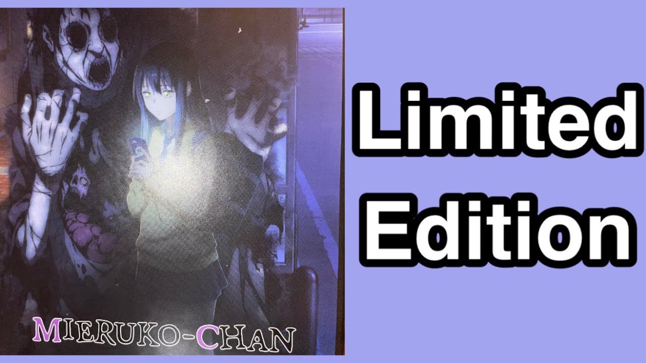 Mieruko-Chan Blu-Ray + DVD LIMITED EDITION Unboxing