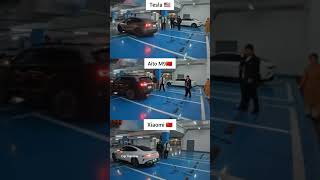 Ultimate Braking Showdown: Tesla vs. Aito M9 vs. Xiaomi SU7!