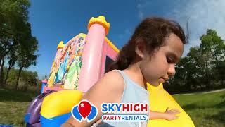 Disney Princess 6in1 Bounce House | Sky High Party Rentals