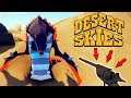 ОХОТА НА МОНСТРА! Сделал РЕВОЛЬВЕР и ПРИСТРЕЛИЛ ЕГО! Выживание в ПУСТЫНЕ - Desert Skies #6