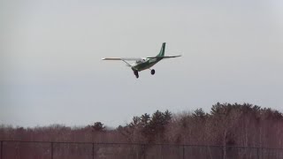 Single engine GA Aircraft landing at uncontrolled airport! Low altitude flying!
