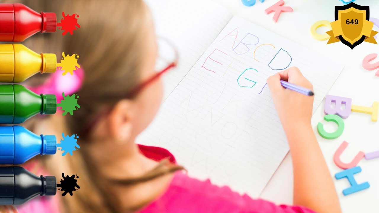 Easy ABC Learning & Practice | Fun Uppercase & Lowercase Letters A-Z | 649 Video