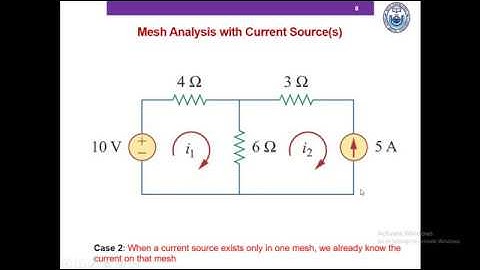 Mesh Analysis | Mesh Current Analysis | Loop Current Analysis