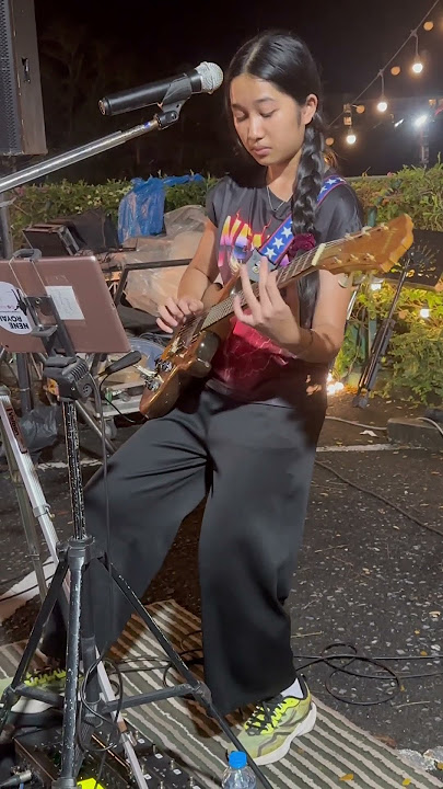 Enter Sandman-Metallica Cover by nene Royal #guitar #guitarsolo #music #cover #voice #metallica
