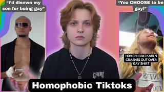 Lesbian Reacts To DEPLORABLE Homophobic Tiktoks
