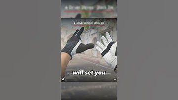 Best Counter strike 2 Black and white knife and glove combo  #cs2 #cs2knife #csgo #csgoclips#shorts