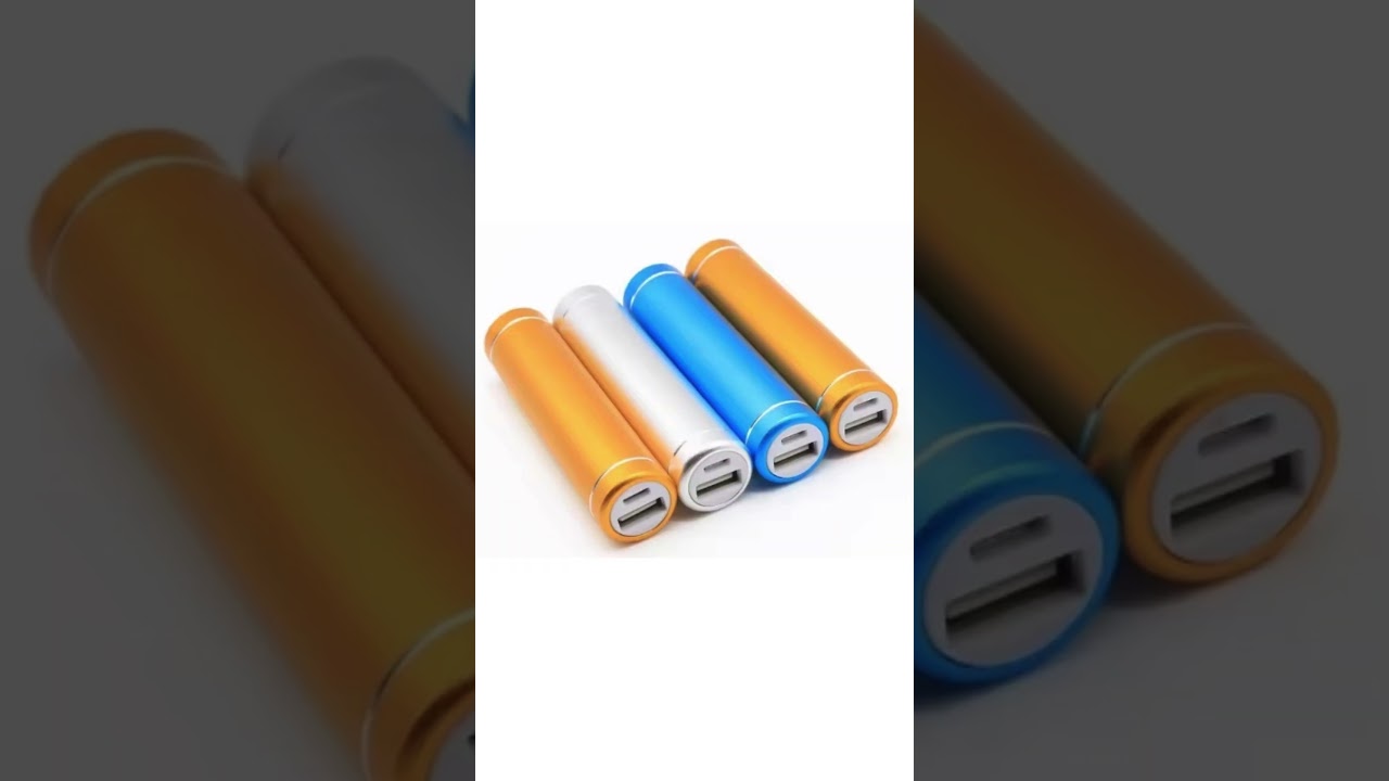 Mini mobile power Bank 18650 battery UBS mobile power kit aluminum