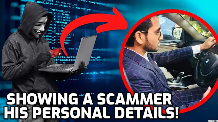 Scammer PANICS After I Show Him His Name & Picture!