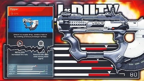 RIPPER SMG NERF! NEW INFINITE WARFARE EPIC "RIPPER" CLASS SETUP AFTER PATCH! (IW WEAPON UPDATE)
