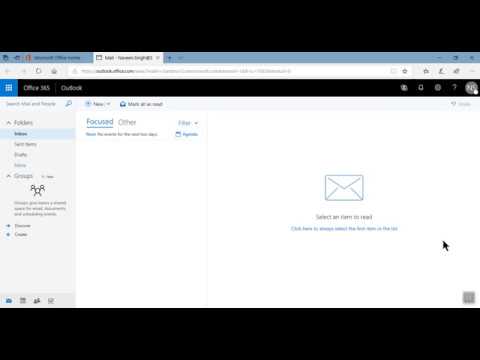 How you can access Outlook email online   office 365.