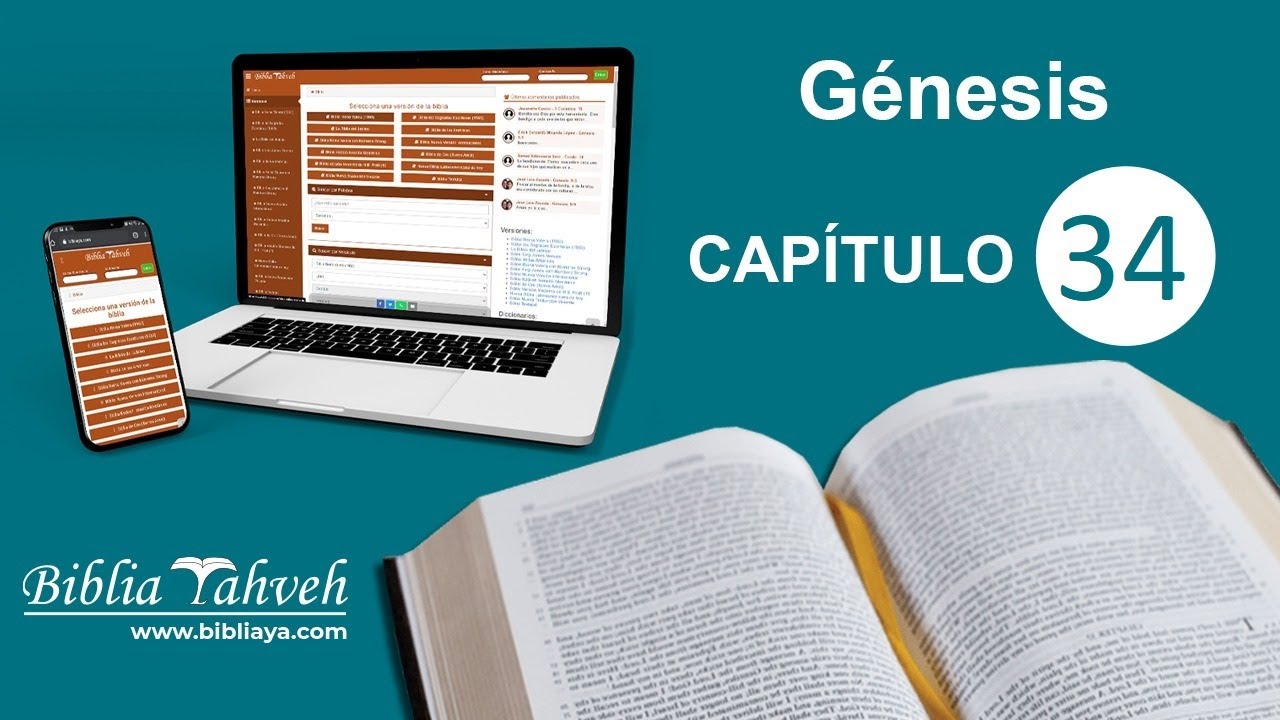 Genesis Capitulo 34 Biblia Completa En Audio Video Youtube